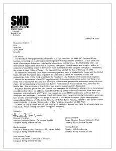 designofdesign request letter 1993